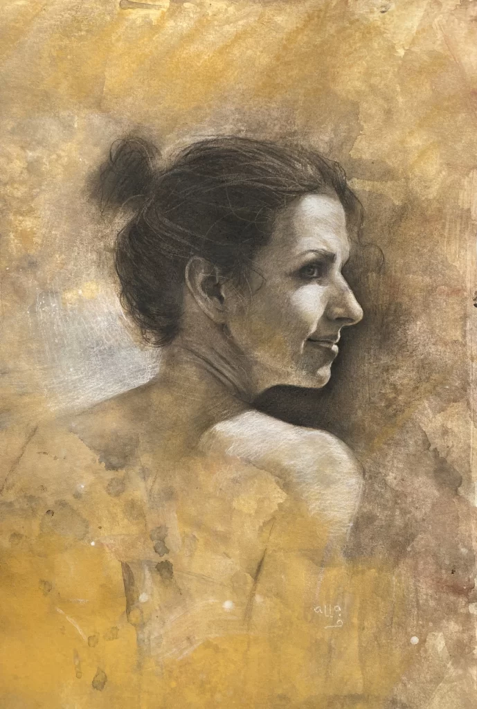 Nadia_GouacheCharcoal_12x14.JPG
